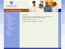Tablet Screenshot of gefaesspraxis-kopp.de